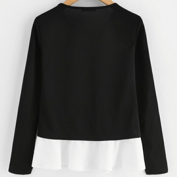 Black and white top - Picture 3 of 5